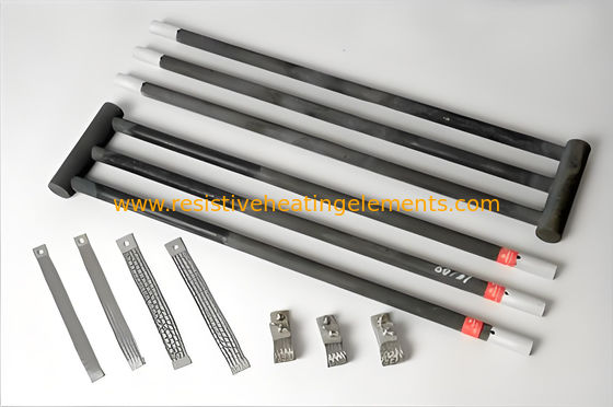 Rodas de calefacción de carburo de silicio de elemento SiC de alta temperatura 1400C