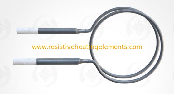 Elementos calefactores de MoSi2 en forma de anillo para hornos industriales