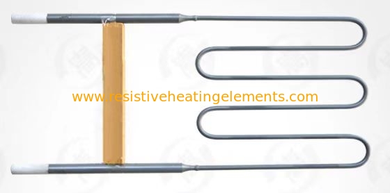 Elementos calefactores de MoSi2 de múltiples dobleces para hornos industriales