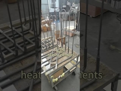 Elementos de calefacción MoSi2 de tipo U